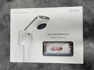 Miku Smart Baby Monitor  Real-Time Breathing and Sleep Tracking
